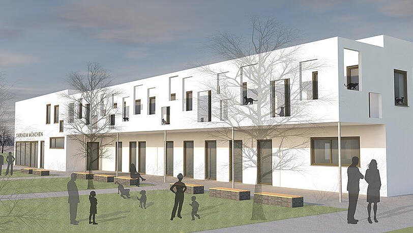So soll das neue Katzenhaus ausschauen. Der Aussenbereich ist noch nicht finanziert. So soll das neue Katzenhaus ausschauen. Der Aussenbereich ist noch nicht finanziert.