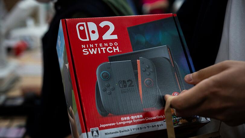 Schon die Vorbestellungen der Switch 2 waren schnell ausgeschöpft. (Archivbild)
