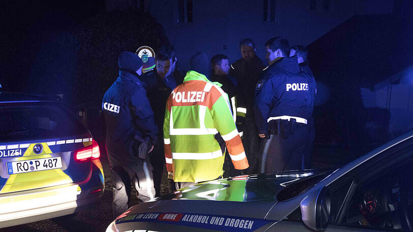 Die Bilder vom Polizeieinsatz in Bergen.