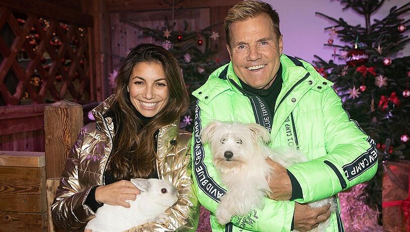 Dieter Bohlen und seine Carina auf einem Weihnachtsmarkt im vergangenen Jahr Dieter Bohlen und seine Carina auf einem Weihnachtsmarkt im vergangenen Jahr