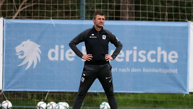 Selbstbewusst in die Rückrunde: Löwen-Trainer Michael Köllner. Selbstbewusst in die Rückrunde: Löwen-Trainer Michael Köllner.