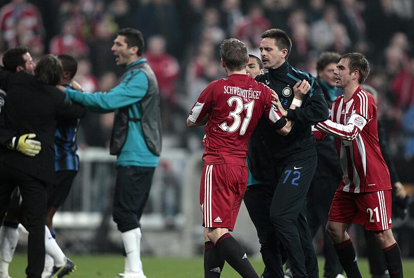 Schweinsteiger: Ausraster und Rangelei mit Materazzi