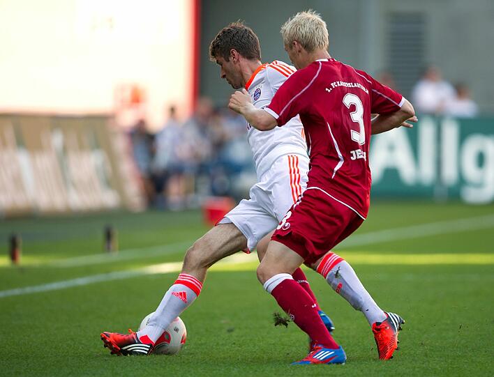 Gute Frühform: Mit 3:2 schlagen die Bayern am Mittwoch Kaiserslautern. Hier gibt's die Bilder vom Testspiel