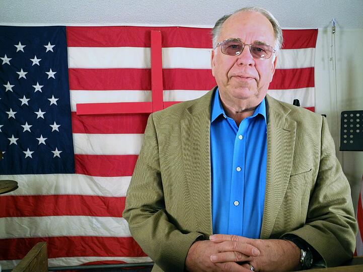 Thomas Robb, Direktor der "Knights Party" des Ku-Klux-Klan