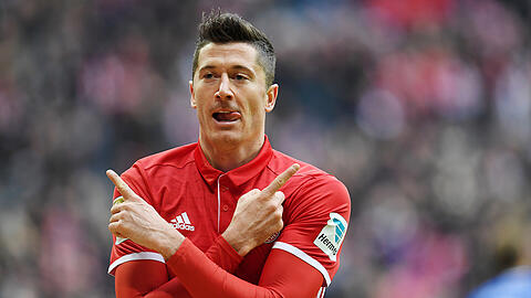 Robert Lewandowski erzielte in der letzten Bundesliga-Saison 30 Tore.