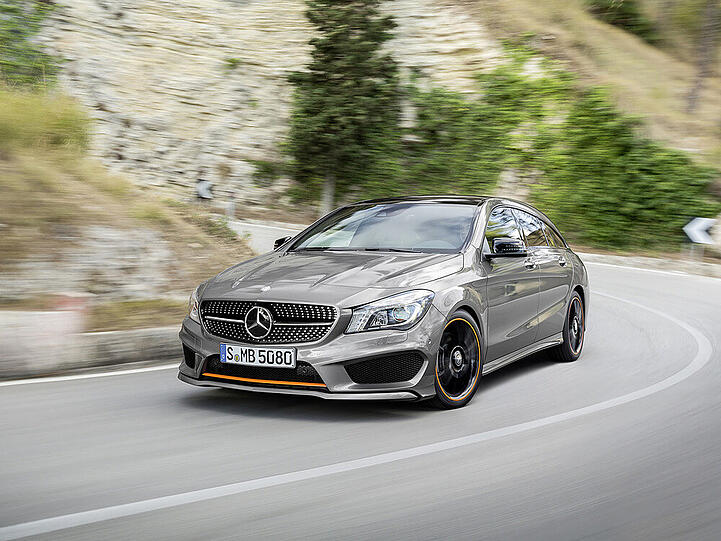 Kommt als Kombi-Coupé um die Ecke: Mercedes CLA Shooting Brake