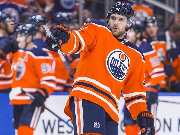 Leon Draisaitl führte die Edmonton Oilers zum Sieg.