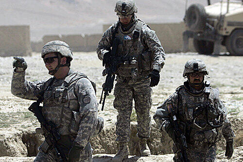 Soldaten der internationalen Schutztruppe ISAF in Afghanistan.