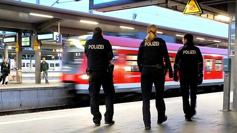Als die Bundespolizei dazukam, war der Angreifer bereits weg (Symbolbild).