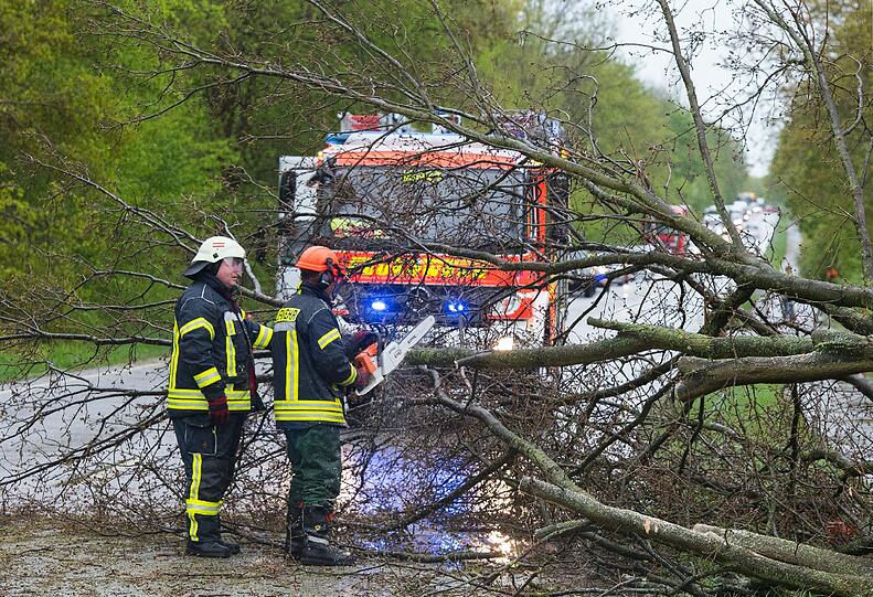 So wüteten die Gewitter in Norddeutschland