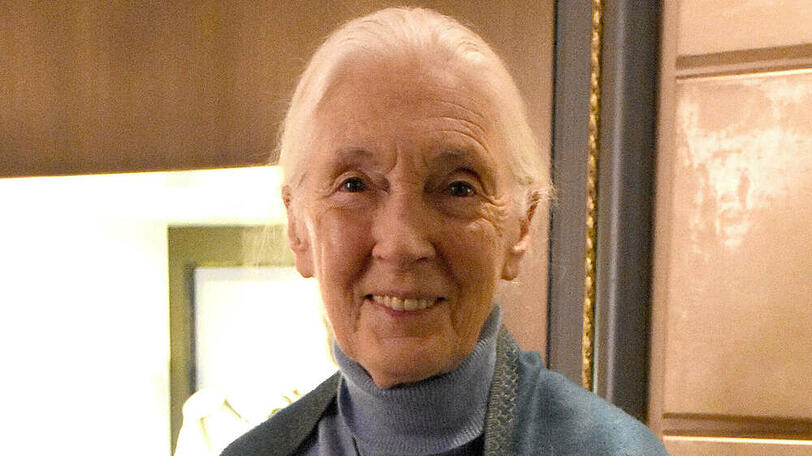 Sie kam zu den Best Brands Awards: Dr. Jane Goodall am Mittwoch in München