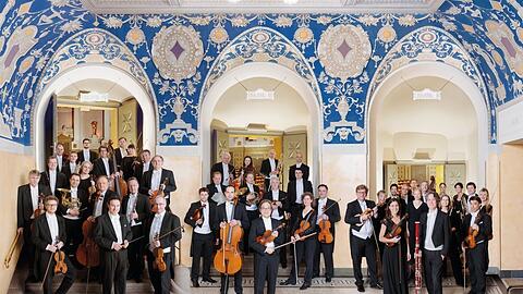 Das Münchner Rundfunkorchester im Prinzregententheater.