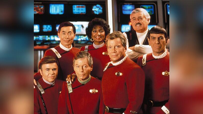 Der Hauptcast der Original-Serie "Raumschiff Enterprise". Der Hauptcast der Original-Serie "Raumschiff Enterprise".