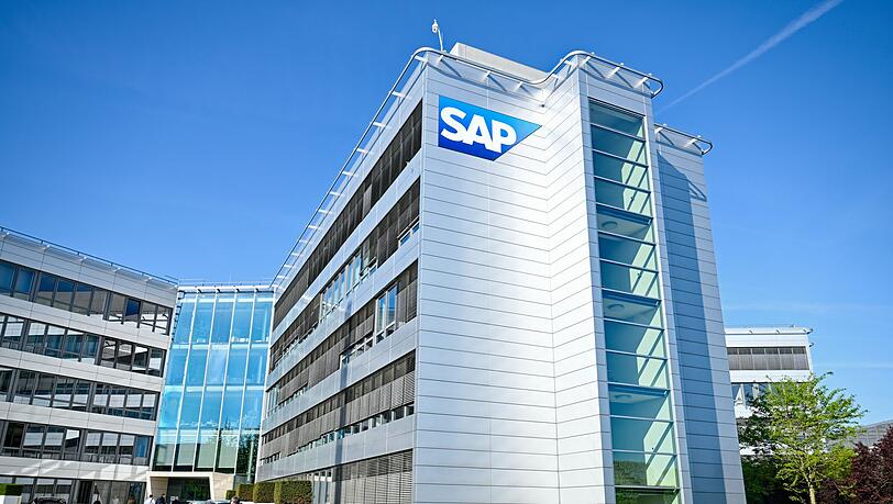 Der deutsche Konzern SAP ist vor allem für seine Software zur Unternehmenssteuerung (ERP) bekannt. (Archivbild)