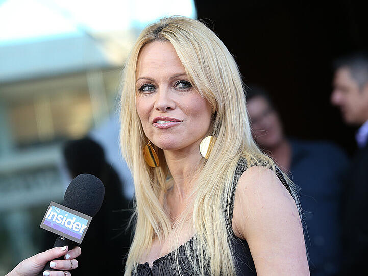 Pamela Anderson bei der Premiere zu "Unity"