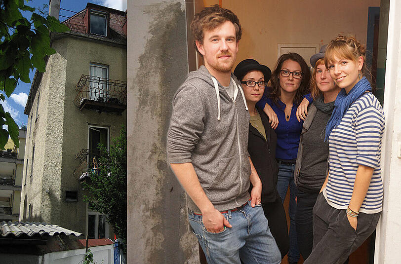 Das Haus an der Wagnerstraße 1 wird abgerissen. Die Mieter müssen ausziehen.