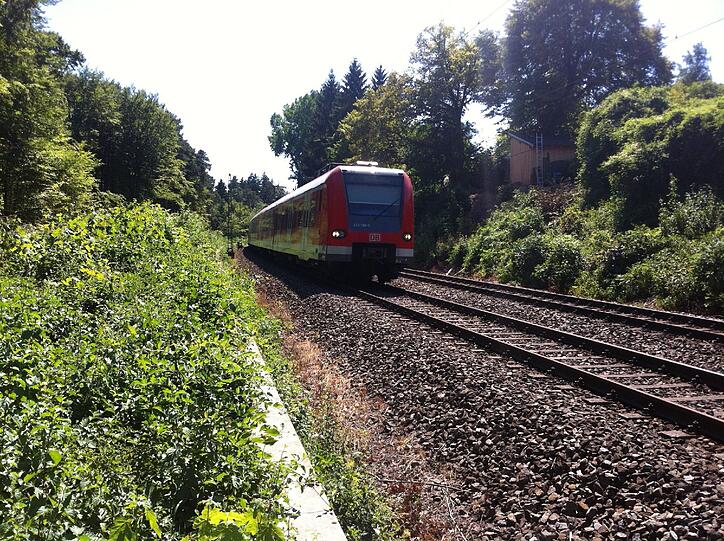 Auf der Strecke zwischen Tutzing und Starnberg passierte das Unglück.