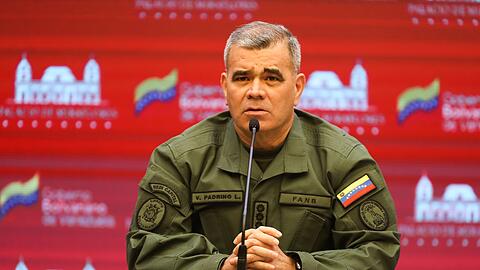 Verteidigungsminister Vladimir Padrino López prangerte eine Provokation der USA an. (Archivbild)