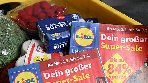 Lidl k&auml;mpft um die Gunst der Kundinnen und Kunden, auch mit Hilfe von Werbekampagnen und Rabattaktionen.