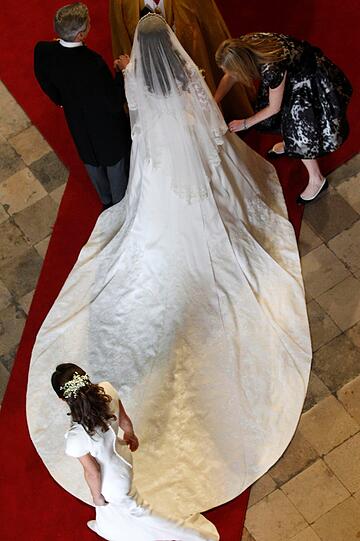 Ein Traum in weiß: Kates Kleid