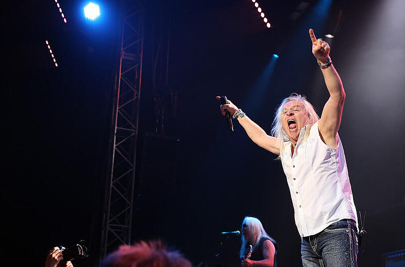 Uriah Heep am Montagabend in der Tollwood-Musik-Arena: die Bilder