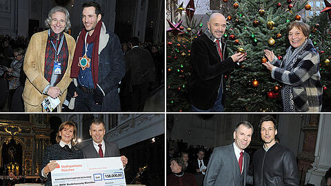 Thomas Gottschalk, Florian David Fitz und viele weitere Gäste sammelten beim BMW-Adventskonzert für den guten Zweck.