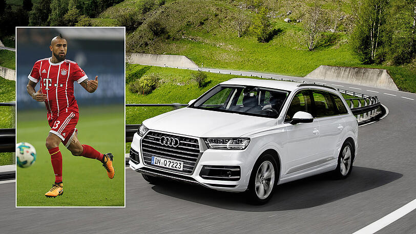 Arturo Vidal: Q7 (Orcaschwarz Metallic).