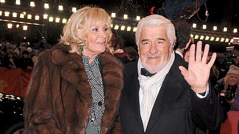 Die Liebe fürs Leben: Mario Adorf und seine Ehefrau Monique.