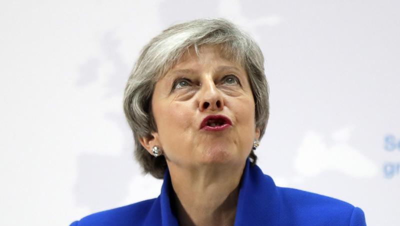 Premierministerin Theresa May war mit dem Brexit-Abkommen bereits drei Mal bei Abstimmungen im britischen Parlament gescheitert. Premierministerin Theresa May war mit dem Brexit-Abkommen bereits drei Mal bei Abstimmungen im britischen Parlament gescheitert.