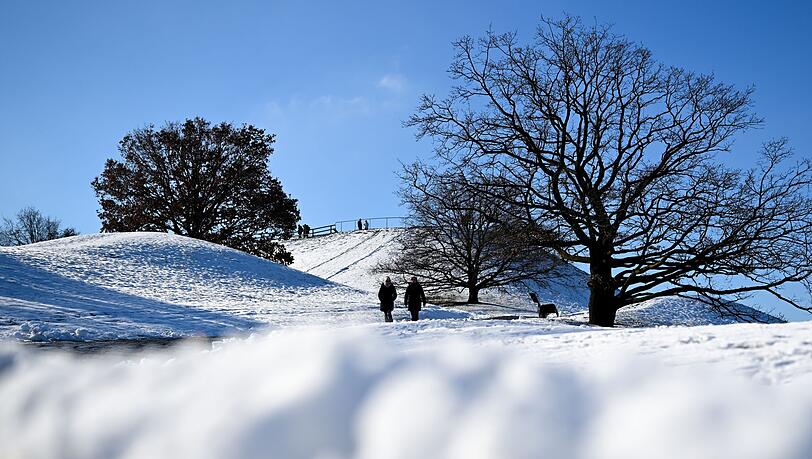 Viel Sonne und oft Schnee: Das Wetter in Bayern zeigte sich im Januar vielseitig.