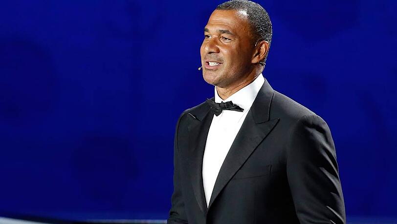 Ruud Gullit: hier bei der Auslosung für die EM-Qualifikation 2016 im Februar in Nizza. Ruud Gullit: hier bei der Auslosung für die EM-Qualifikation 2016 im Februar in Nizza.