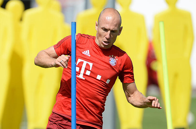 Arjen Robben könnte gegen Köln auflaufen.
