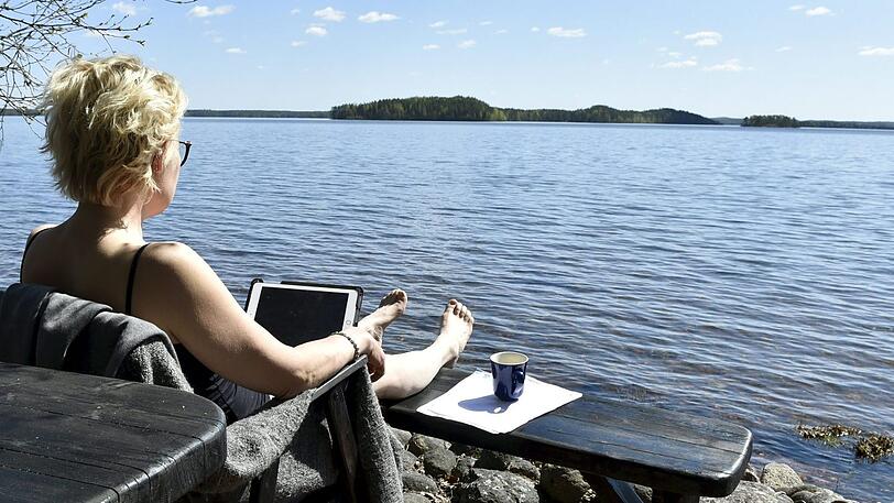 Arbeiten am See? Möglich dank Homeoffice.