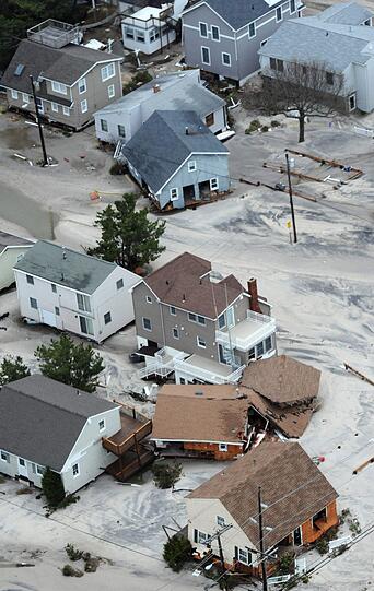 Aufräumen nach "Sandy": Die Bilder der Zerstörung aus den USA