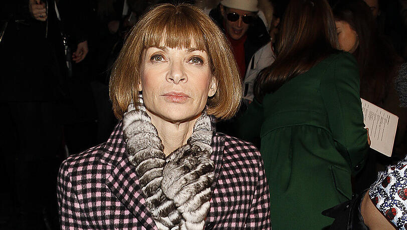 Für ihre ernste Miene ist Anna Wintour eher berühmt als für Tränen Für ihre ernste Miene ist Anna Wintour eher berühmt als für Tränen