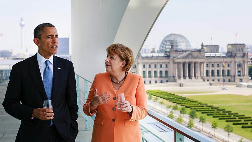 Wiederholungstäter: Barack Obama wird Deutschland und Angela Merkel einen zweiten Staatsbesuch abstatten. Wiederholungstäter: Barack Obama wird Deutschland und Angela Merkel einen zweiten Staatsbesuch abstatten.
