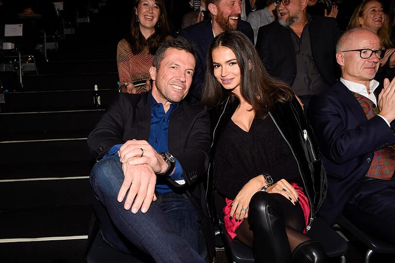 Lothar Matthäus und Ehefrau Anastasia Klimko