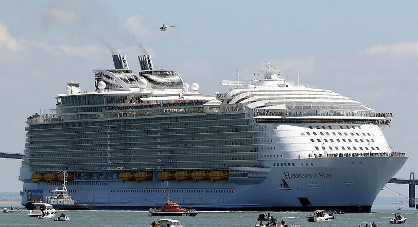 Auf der "Harmony of the Seas" soll es einen Unfall gegeben haben. Foto: Edward Boone/Archiv