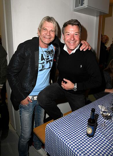 Matthias Reim und Patrick Lindner (r.).