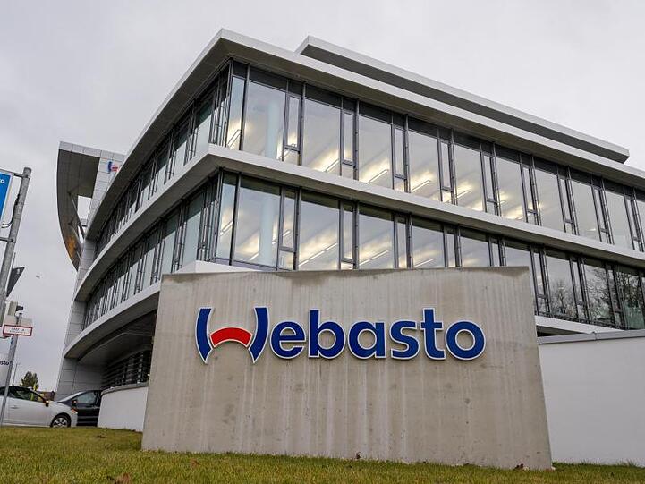 Das Hauptgebäude der Firma Webasto.