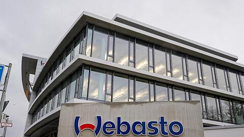 Das Hauptgebäude der Firma Webasto.
