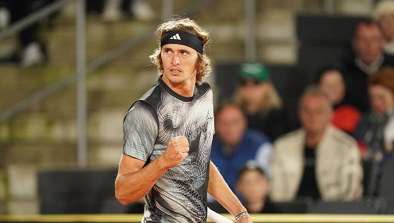 Steht bei seinem Heim-Turnier in Hamburg in Viertelfinale: Alexander Zverev.