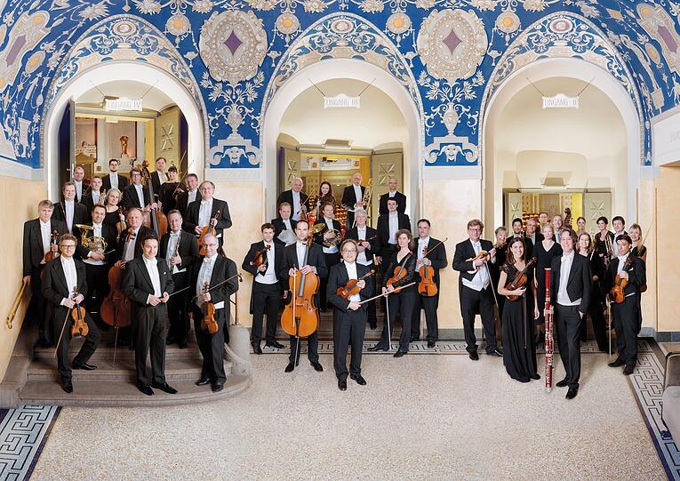 Das Münchner Rundfunkorchester im Prinzregententheater.