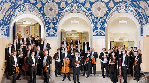 Das Münchner Rundfunkorchester im Prinzregententheater.