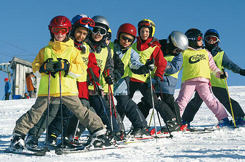 Skifahrende Kinder sind im Montafon bestens aufgehoben. Foto: TV