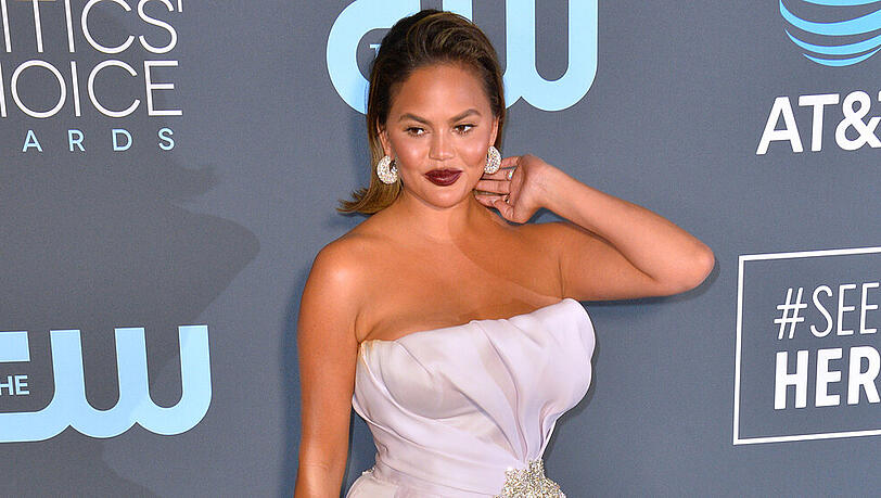 Chrissy Teigen bei einem Auftritt in Santa Monica Chrissy Teigen bei einem Auftritt in Santa Monica