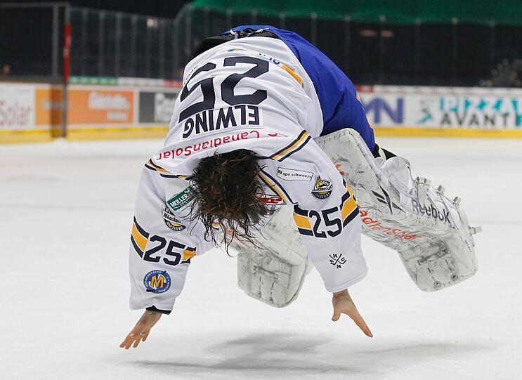 Ex-EHC-Goalie Sebastian Elwing.