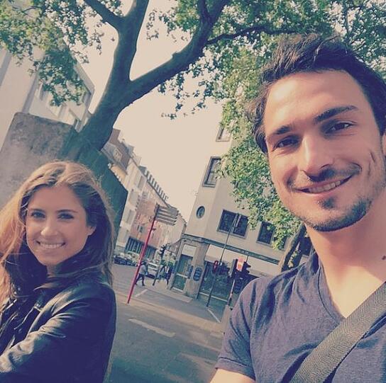 Cathy Fischer und Mats Hummels