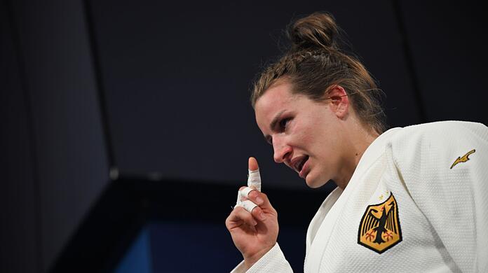 Auch außerhalb der Matte eine starke Persönlichkeit: Anna-Maria Wagner.