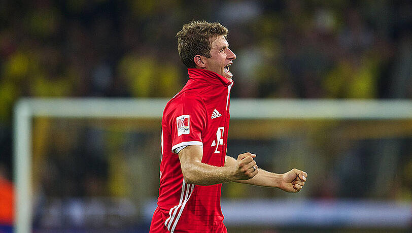 Thomas Müller beendet im Supercup seine Durststrecke. Thomas Müller beendet im Supercup seine Durststrecke.